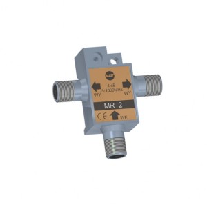 Rozgałęźnik dwukrotny z przyłączami typu „F” - MR2