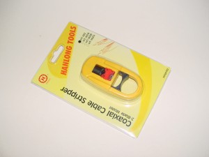 Ściągacz izolacji do przewodów koncentrycznych HT-362