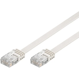 Patchcord UTP cat.5e, 10m płaski