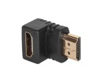Adapter HDMI gniazdo-wtyk kątowy