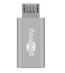 Adapter gniazdo USB-C - wtyk microUSB Goobay