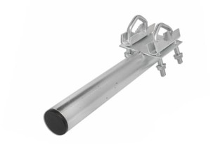 Uchwyt mocujący z cybantami prosty o długości 25cm, UBP25