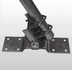 Podstawa masztu ruchoma MF38 rury 38-50mm