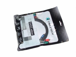 Kabel 3RCA-3RCA CABLETECH 1,8m Basic Edition