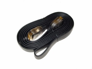 Kabel EURO-EURO płaski 3m