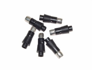 Wtyk anten TV prosty lutowany