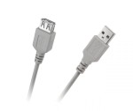 Przedłużacz USB typu A wtyk-gniazdo 0.8m