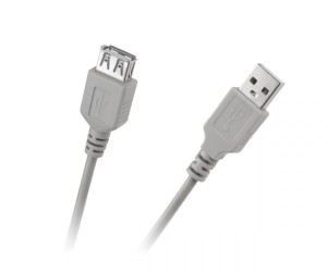 Przedłużacz USB typu A wtyk-gniazdo 0.8m