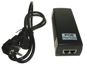 Zasilacz PoE 48V 0,5A ESD