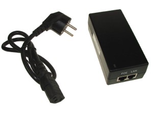 Zasilacz PoE 48V 1A deskop z uziemnieniem
