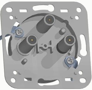 Gniazdo satelitarne RTV-DIGITAL-SAT QTV102 / QTV102F