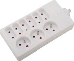 Velstro Przedłużacz gniazdowy 9 gniazd 1m