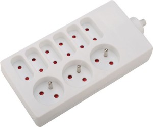 Velstro Przedłużacz gniazdowy 9 gniazd 1m