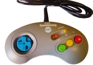 Joypad BOOMERANG B603L  (do Sega Mega, Super Drive) 