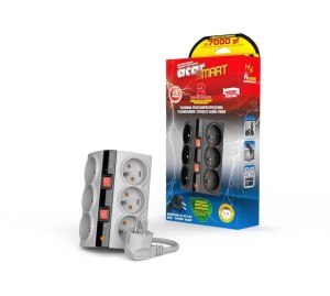 Przeciwprzepięciowa listwa acar SMART 1,5m