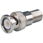 Przejście F-gniazdo na BNC-wtyk F75nxBNCw